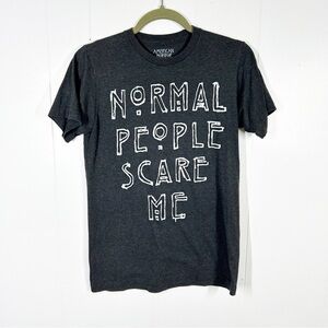 Ripple Junction American Horror Stories AHS Normal People Scare Me Graphic Tee S
